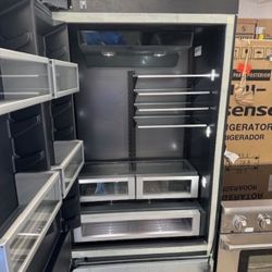 36” Panel Ready Built in Refrigerator Bottom Freezer 