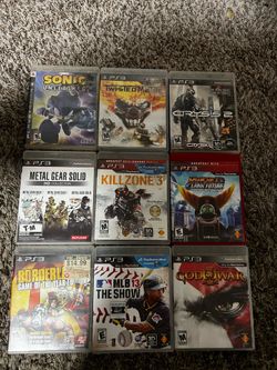 PlayStation 3 Video Games