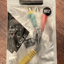 Video AV Component Adapter Cable Replacement Samsung