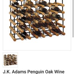 J.K. Adams 40 Bottle wine rack - builder’s bundle