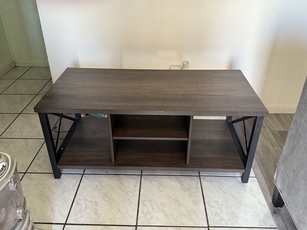 TV Console and Coffee Table.