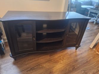 Black TV Stand