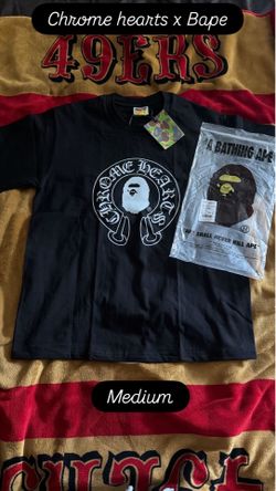 Bape x Chrome heart Shirt