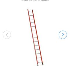 3 Werner fiberglass extension ladders