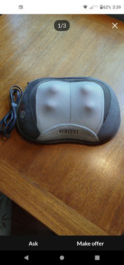 Massage pillow with heat Homedics Shiatsu