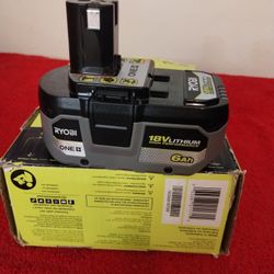 18 Volt 6ah Bateria Ryobi New $65