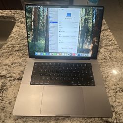 16” MacBook Pro M1 Pro 16gb RAM 500GB SSD