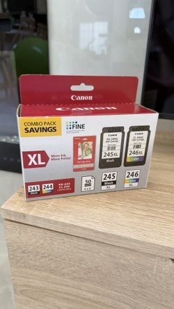 Canon 245XL Black, 246XL Color Combo 2pk Ink Cartridges - Black, Tri- color (8278B005)