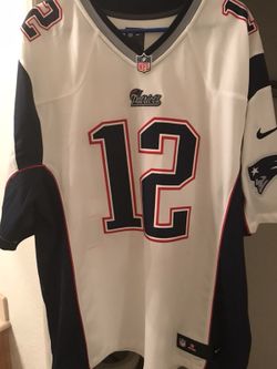 Tom Brady (White Home Jersey) XXL