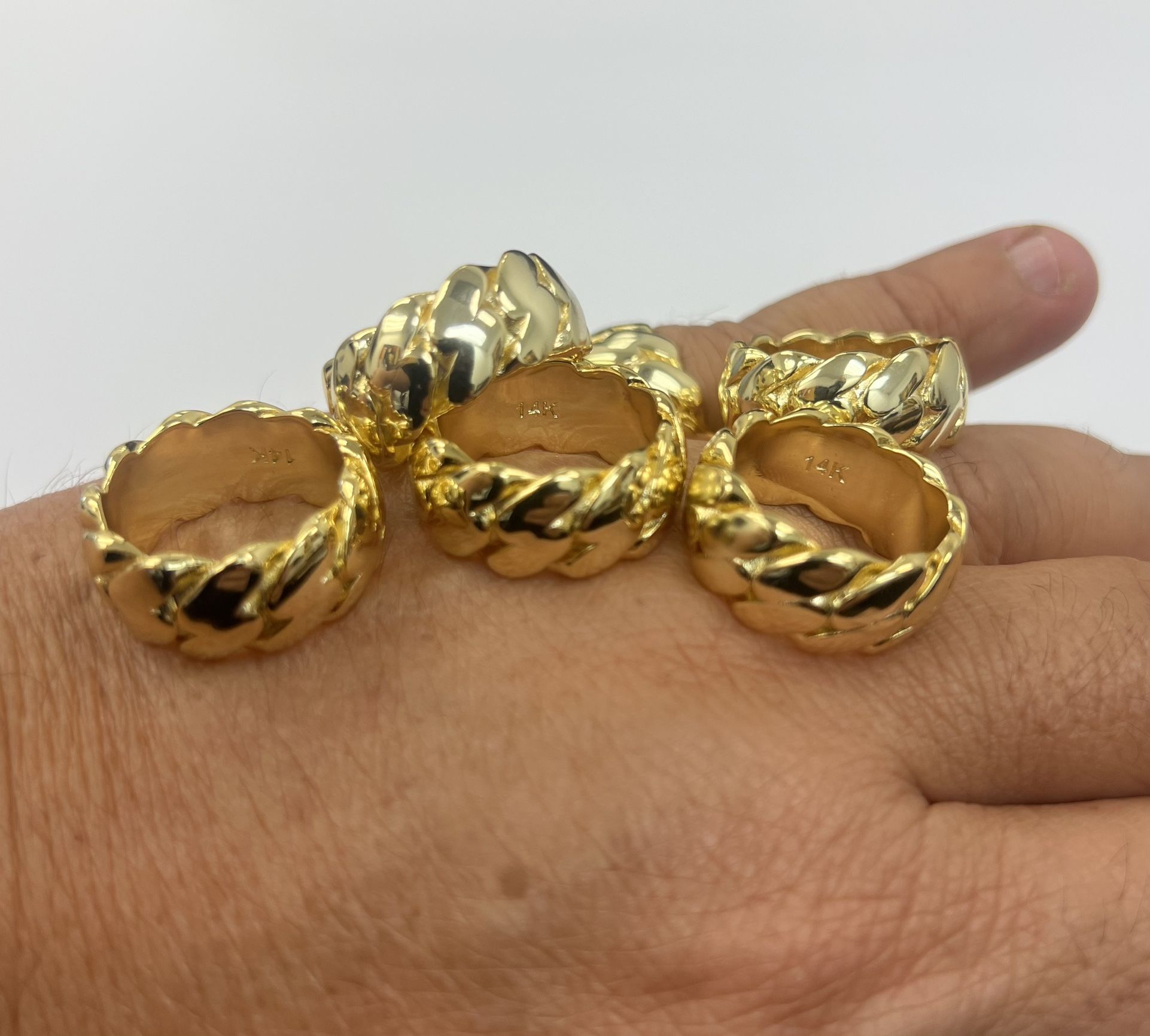 Miami Cuban Links men and women ring 🔥sizes 7-13