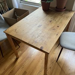 Solid Wood Small Ingo Dining Table
