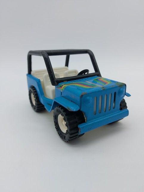 Buddy L Jeep Blue Japan Vintage Toy Car Diecast M253
