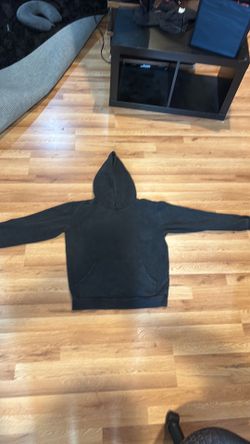 Dark grey washed hoodie size small adults