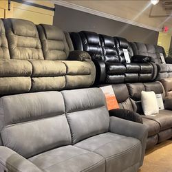 Reclining Sofas Starting @ $599 No Credit Needed Financing