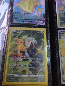 Pikachu lost orgin rare art