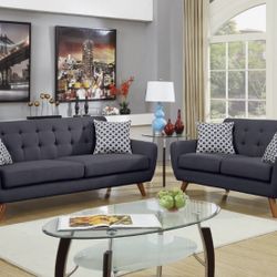 2 Pc Sofa Set