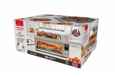Emeril Power Grill 360 Plus, 6 n 1 Smokeless Grill and Air Fry Toaster Oven XL, 1750 W