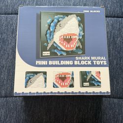 Lego Shark Mural