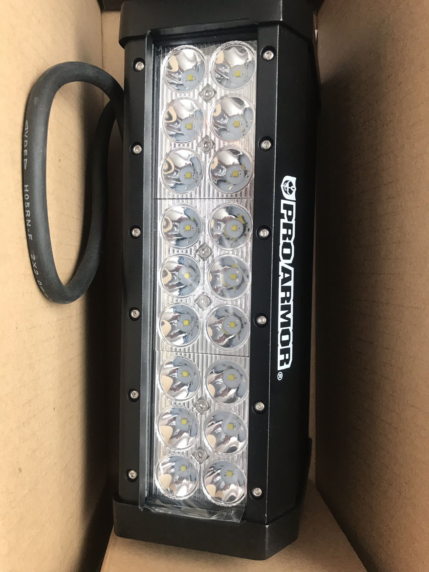 Pro Armor Off road LED light bar 10” Dual Row spot
