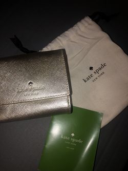 Kate Spade Silver Wallet