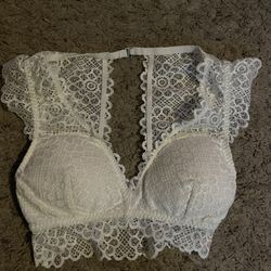 White Bralette