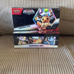 Prismatic Evolutions surprise Box 