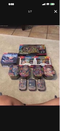 Pokémon TCG Collection – SEALED Boxes and Tins Lot