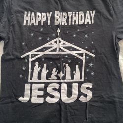 Happy Birthday Jesus Christmas Shirt