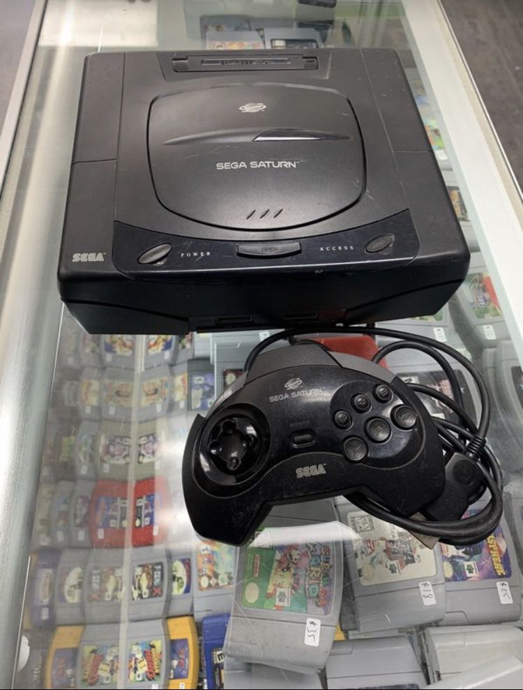 Sega Saturn Complete $200 Gamehogs 11am 7pm Tested 30 Day Warranty
