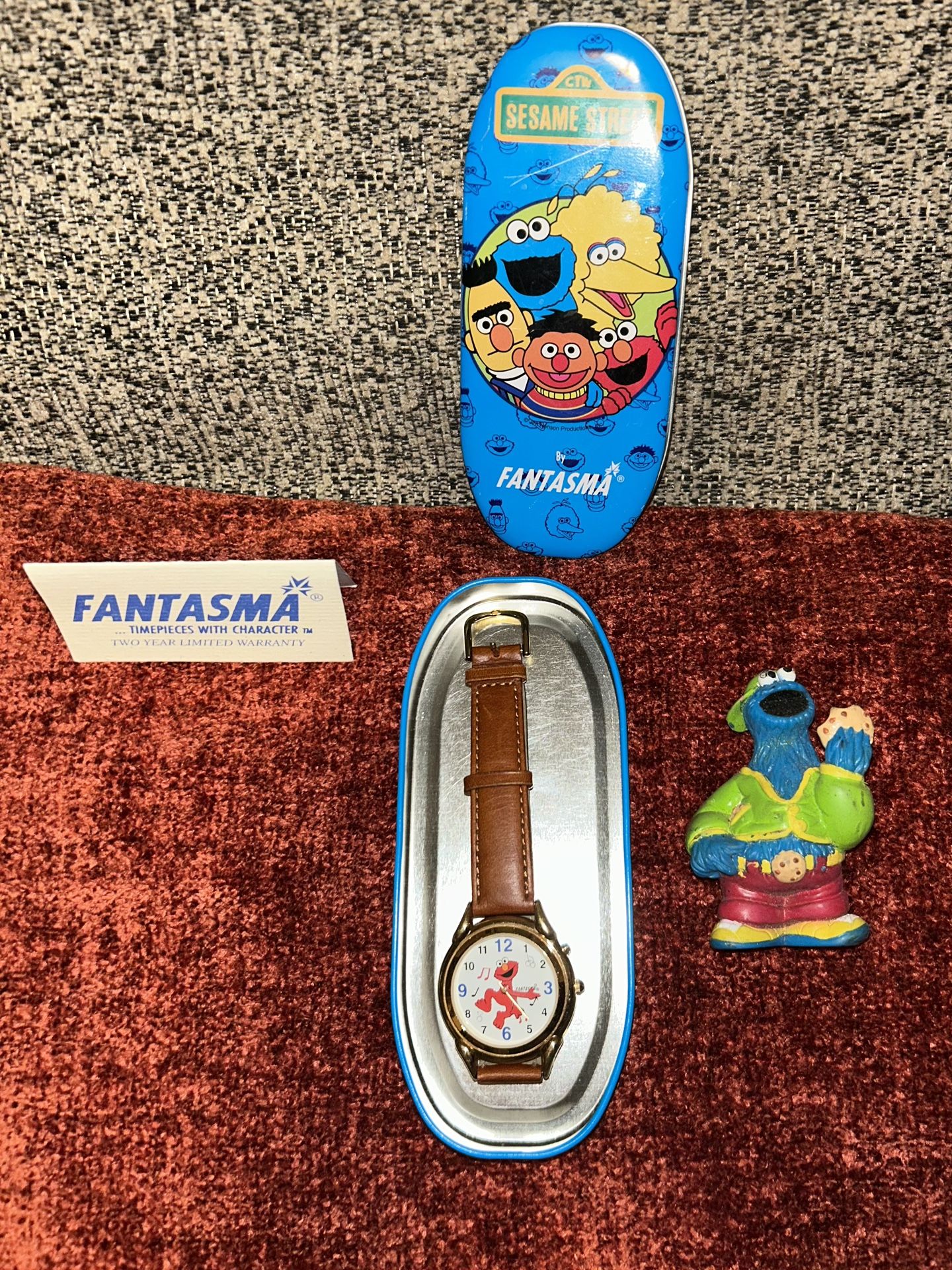 Vintage 1995 Sesame Street Elmo Watch