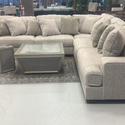 Ashley Rawcliff oversized sectional🥳NO CREDIT NEEDED ONLY $39 Down $1949