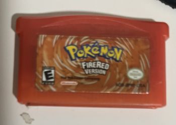 Vintage Pokémon FireRed Version para Game Boy Advance