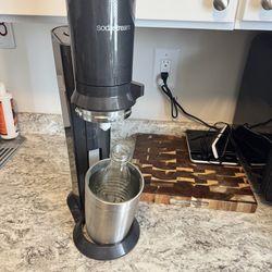 Used Sodastream Aqua Fizz PLUS CO2 canisters