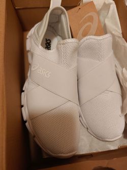 ASICS Quantum Lyte Women's Slip-On Shoes,  Color: White/White