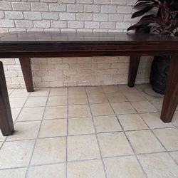 Solid Wood Dining Room Table 