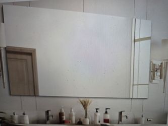 Mirrorons Large Mirror 72"×36" Modern Restangle Frameless