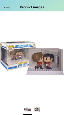 Funko POP! Moment #1197: Star Trek - Kirk & Spock from The Wrath of Khan