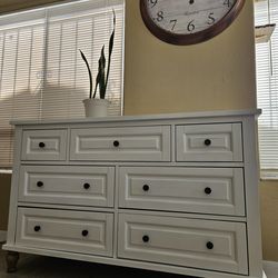 Solid Wood white dresser