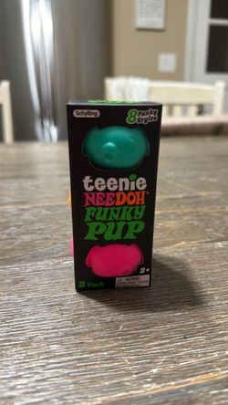 Schylling Teenie Nee Doh Funky Pup 3-Pack