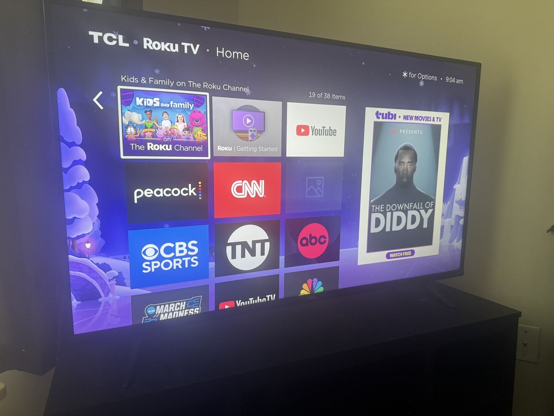 50inch Roku Smart Tv