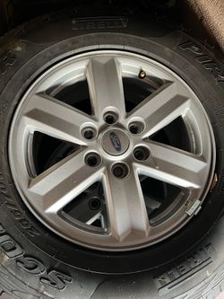 2025 f150 17” rims and tires NEW