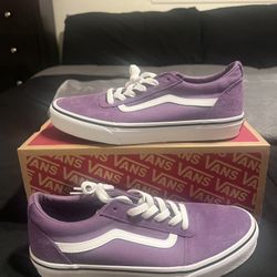 Purple Vans Size 6.0 Medium Youth 