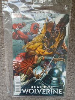 Death of Wolverine #1 Marvel Variant Edition