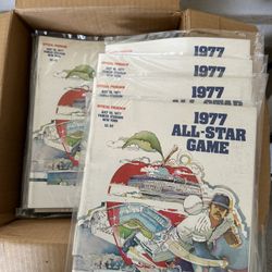 1977 BASEBALL ALL-STAR GAME PROGRAM YANKEE STADIUM 