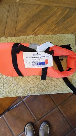 deluxe pet flotation vest