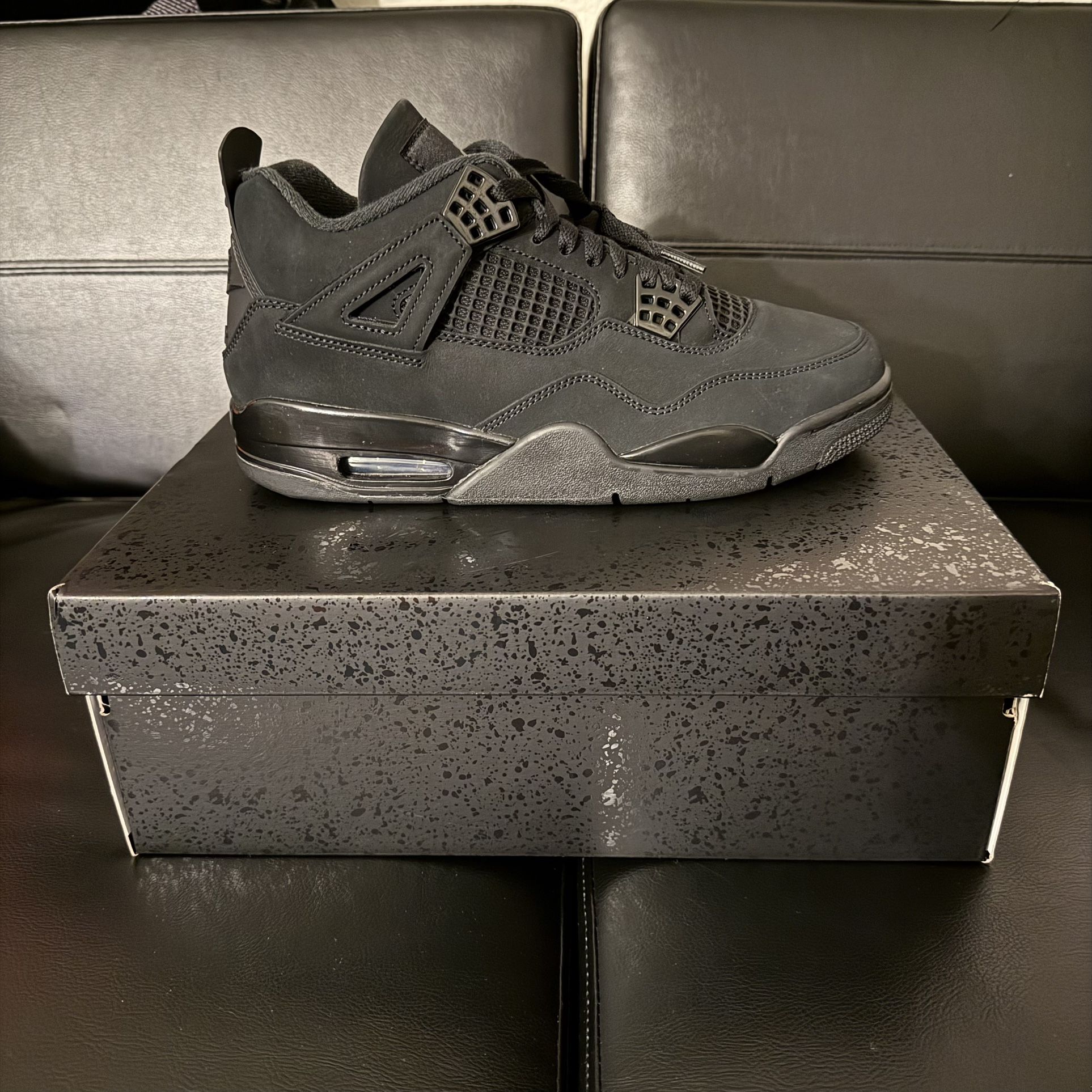 NEW 2025 Jordan 4 “Black Cat” Size 9.5