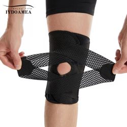 Iydoamea Compression Knee Support w/Air Mesh Fabric, Large