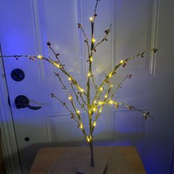 small brown table tree