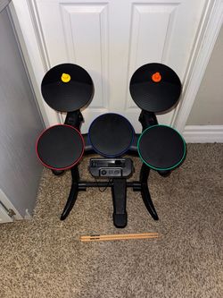 ROCK BAND GUITAR HERO VIDEO GAME DRUMS SONY PLAYSTATION 3 4 5 PS3 PS4 PS5 XBOX 360 ONE NINTENDO WII