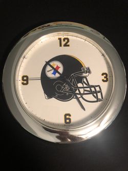 Steelers Clock